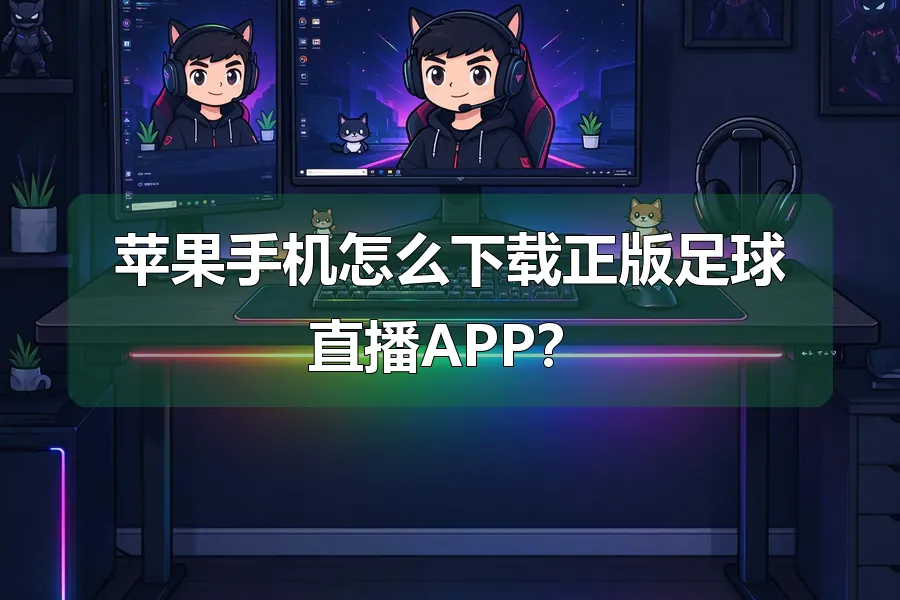 苹果手机怎么下载正版足球直播APP？