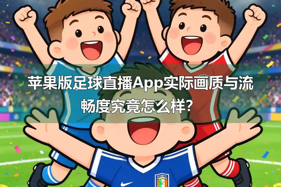 苹果版足球直播App实际画质与流畅度究竟怎么样？