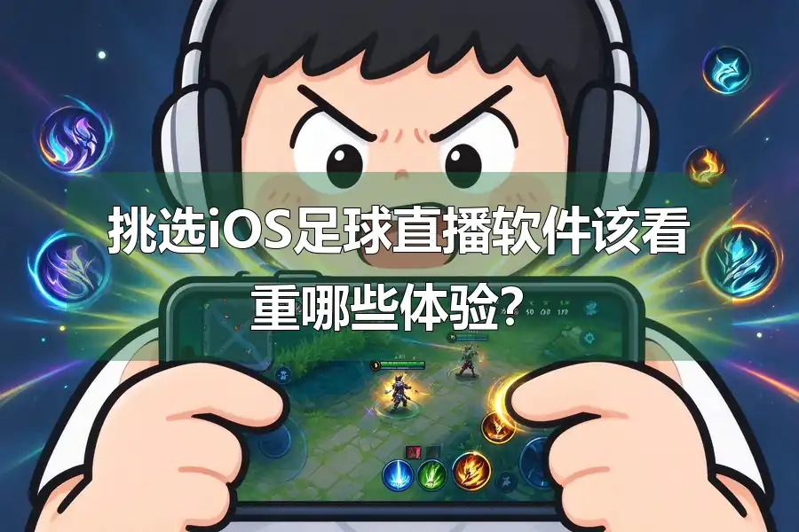挑选iOS足球直播软件该看重哪些体验？